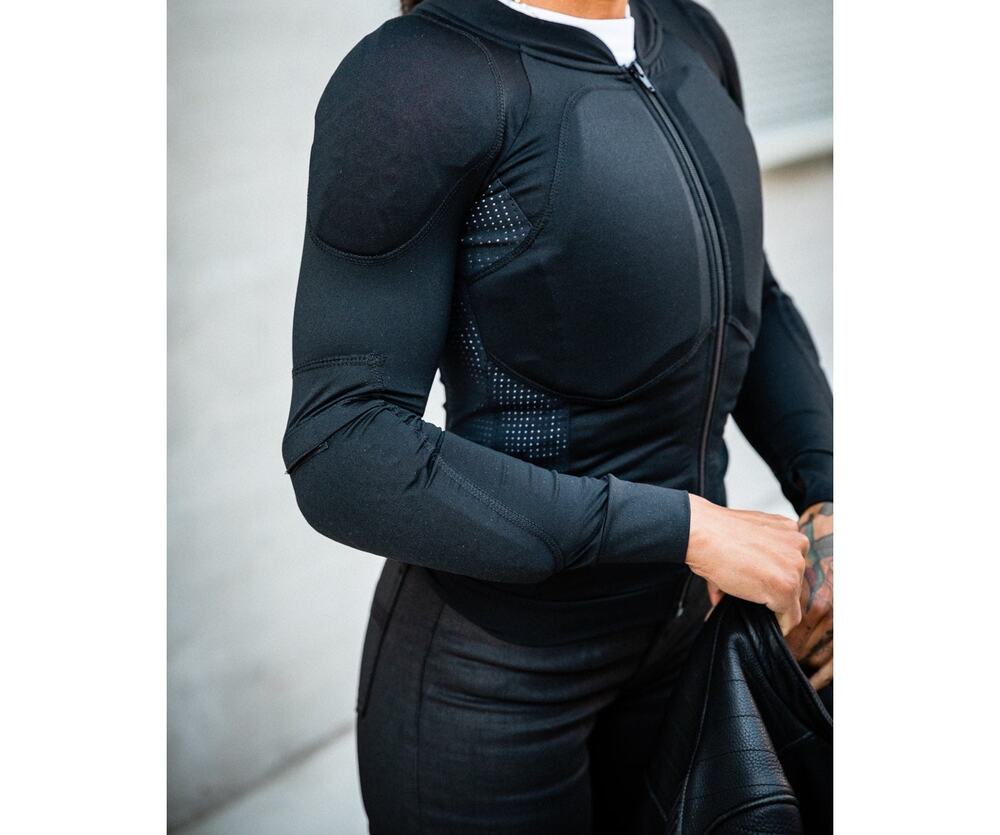 ATWYLD D3O Motorcycle Armored Compression Riding Shirt Top Women's XL NWT